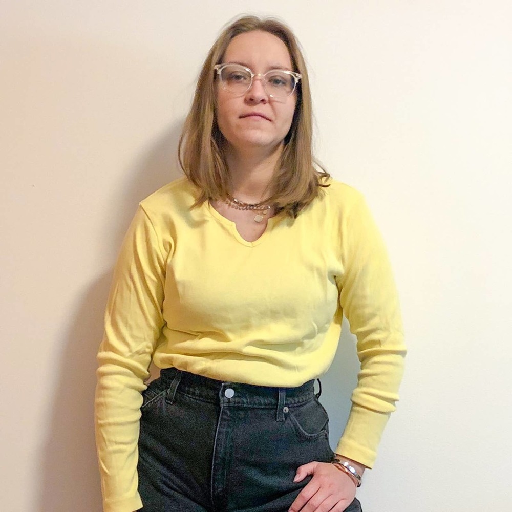 L.L. Bean Yellow Long Sleeve Tee